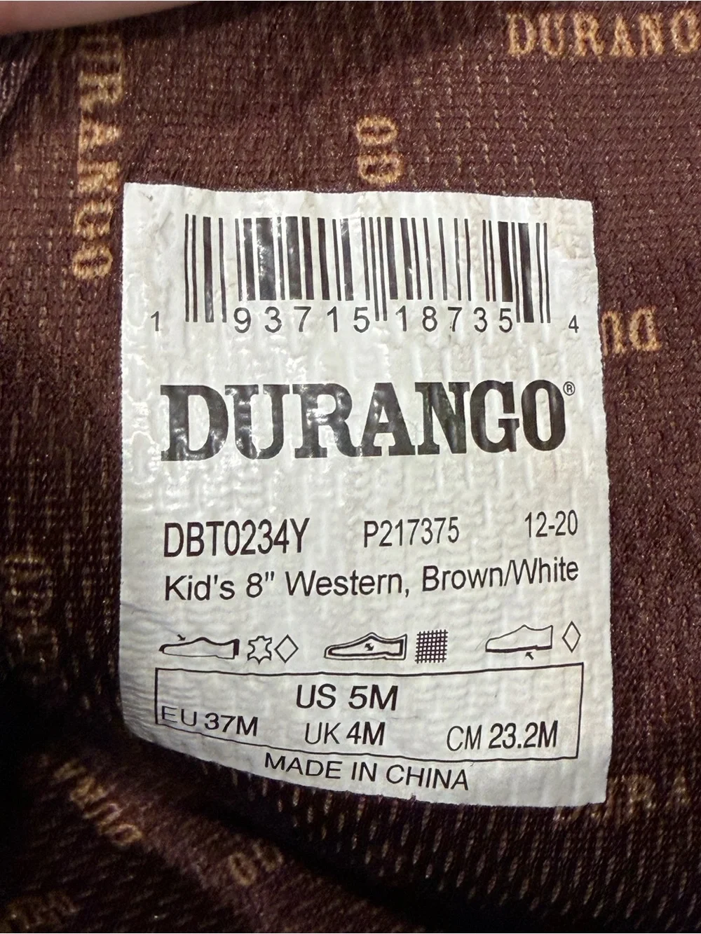 Durango classic kids
